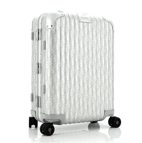 dior rimowa trolley|Dior luggage.